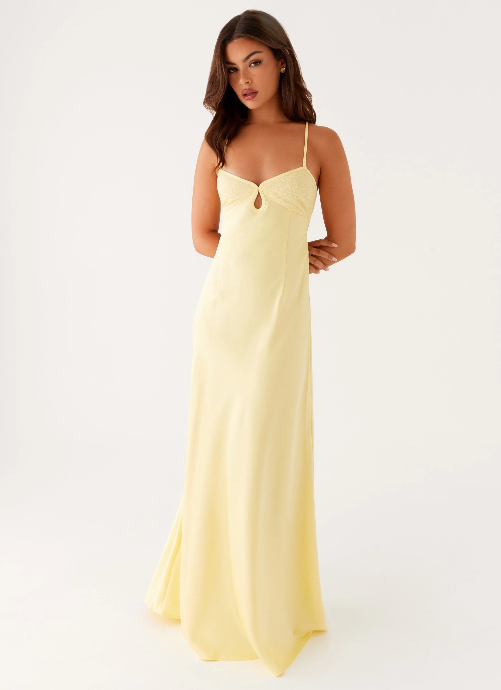 Comfort and Elegance Joanie Maxi Dress - Yellow