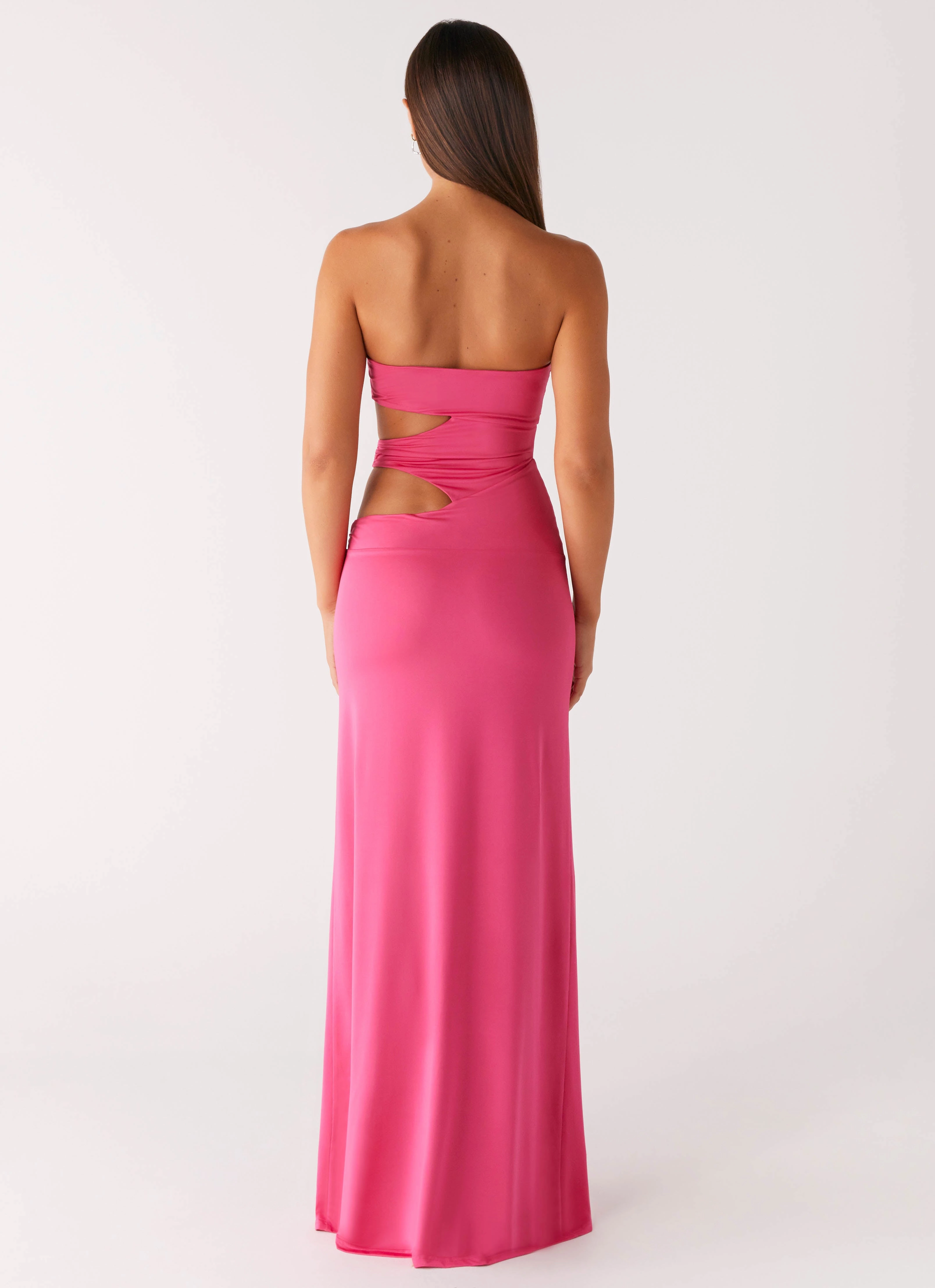 Montego Maxi Dress - Pink Fall Outfit Recycled-Material