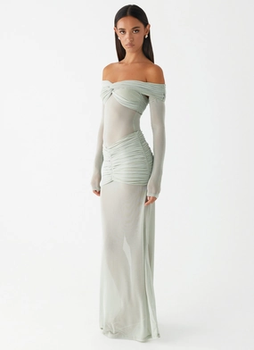 Smart Layering Mercy Maxi Dress - Sage
