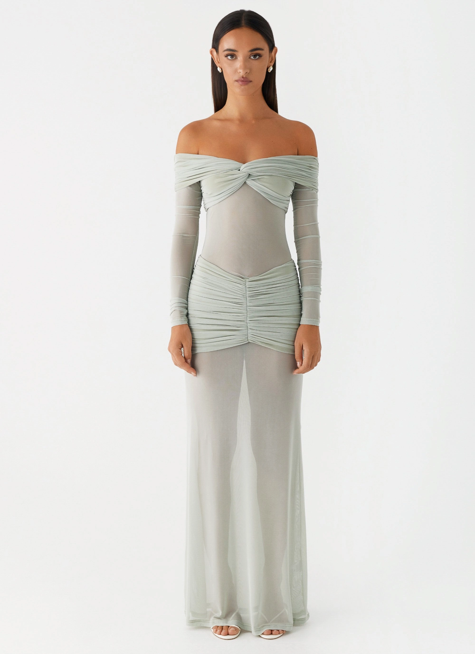 All Fitwear Mercy Maxi Dress - Sage