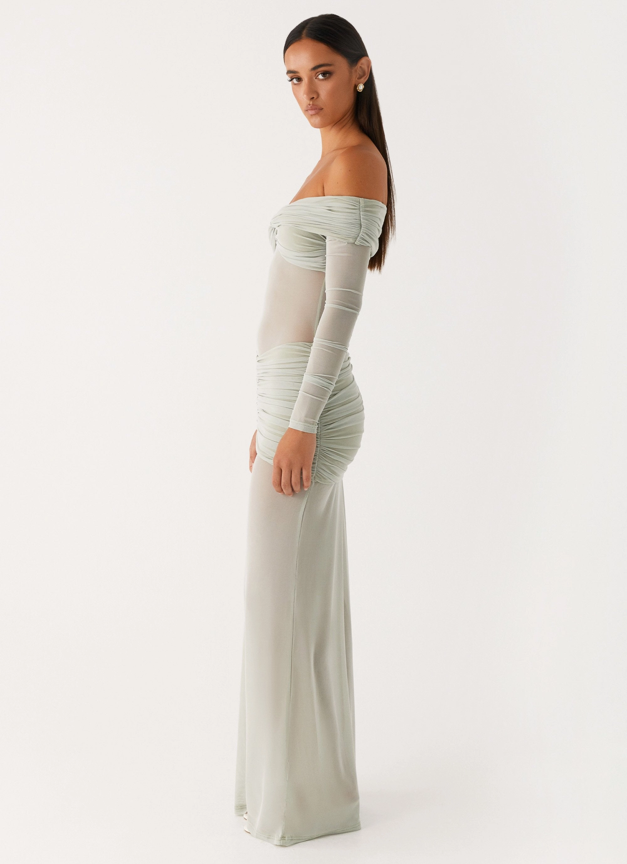 Summer Air Mercy Maxi Dress - Sage