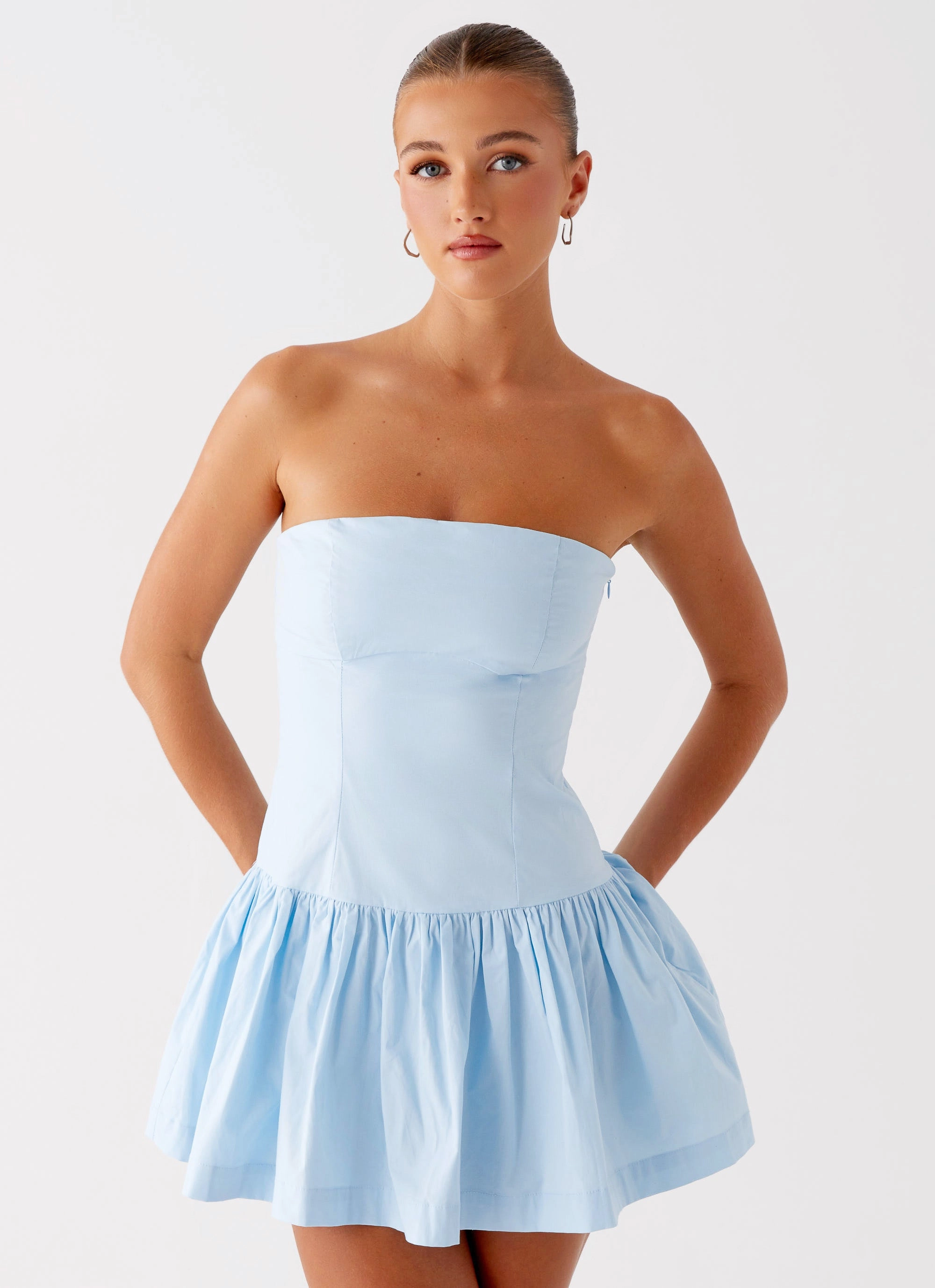 Trendy Appearance Smart and Chic Riviera Mini Dress - Blue