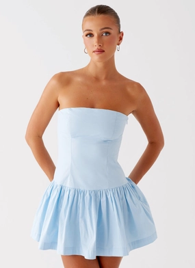 Trendy Appearance Smart and Chic Riviera Mini Dress - Blue