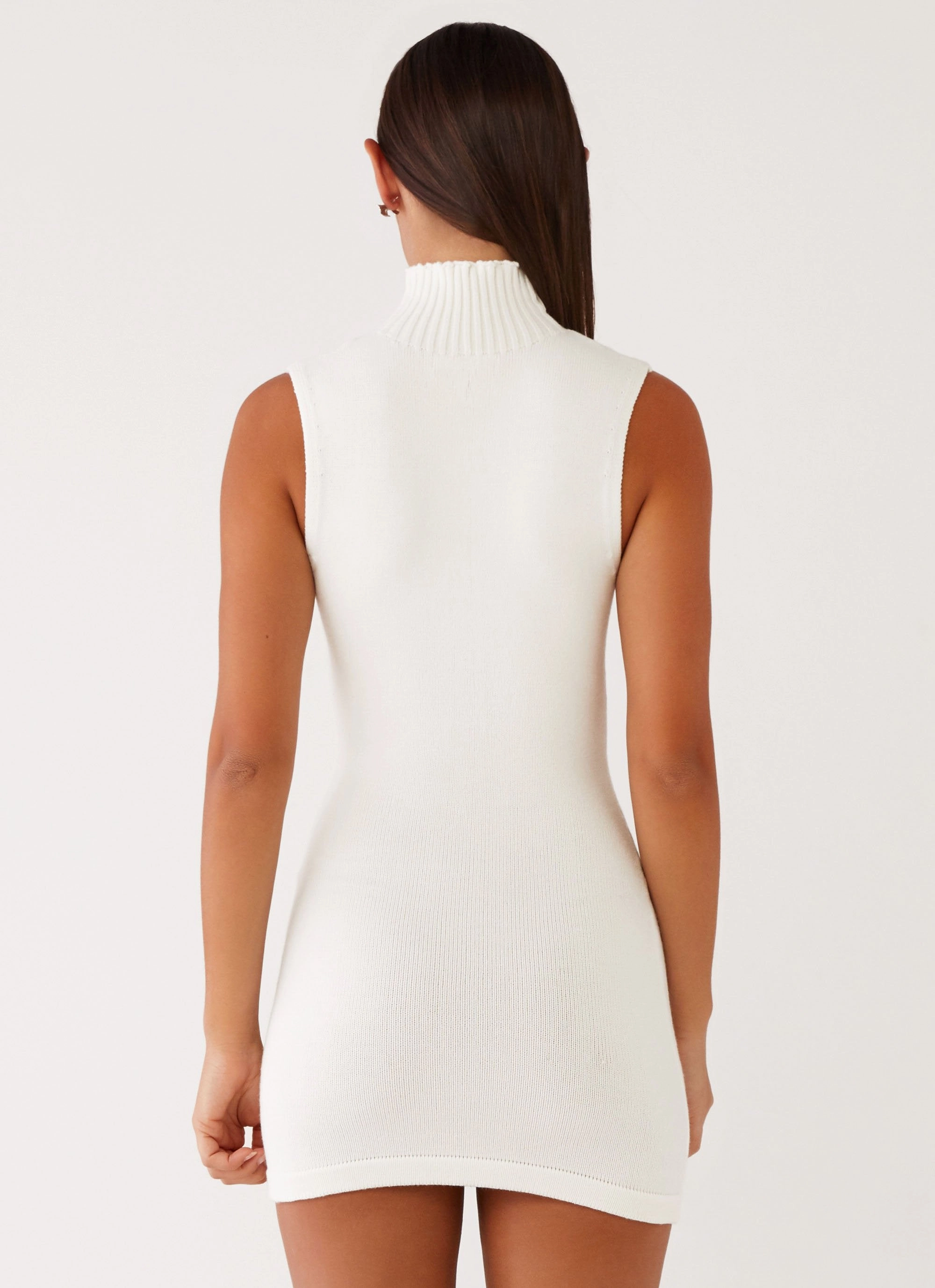 Cece Mini Dress - Ivory Smart and Stylish Event Glow