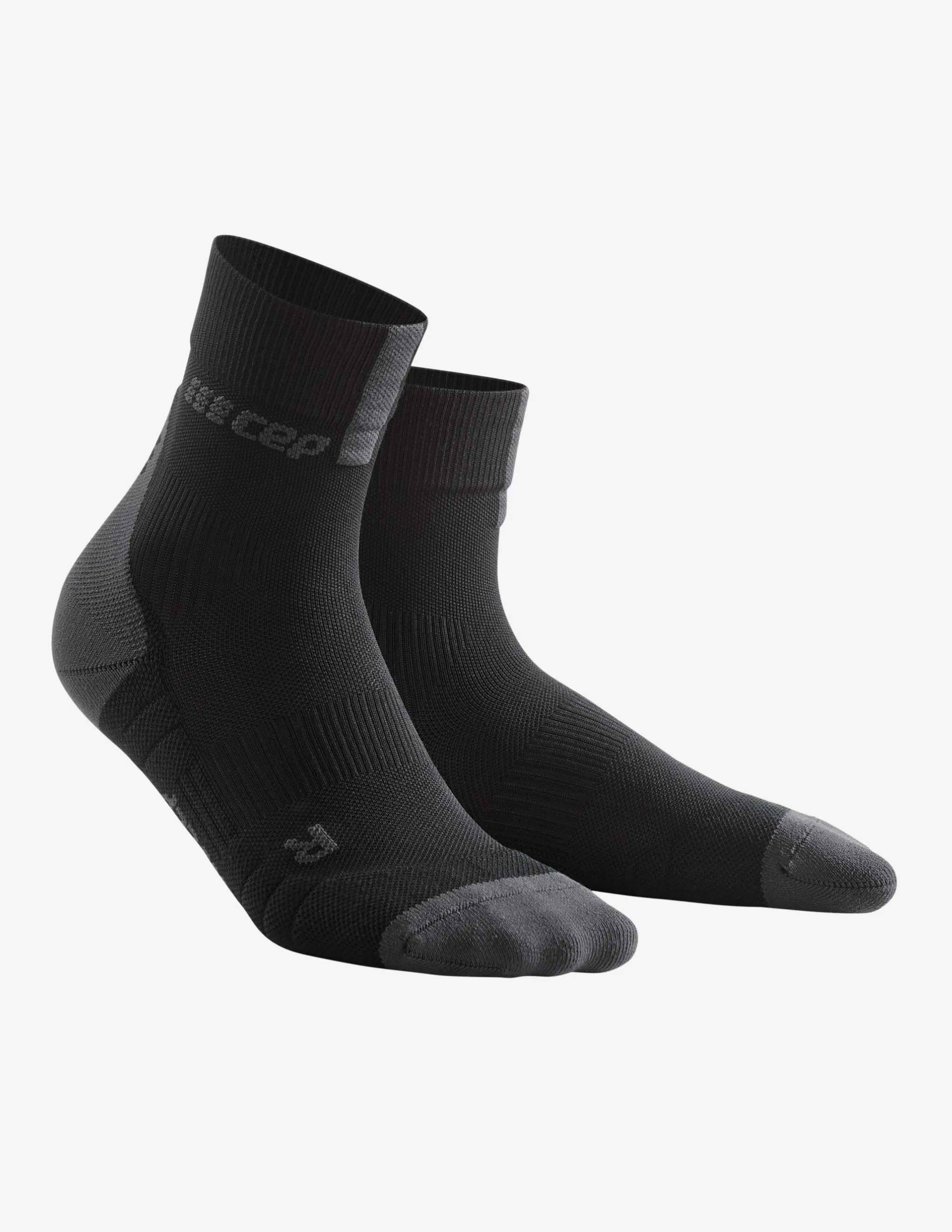 CEP Socks Short Cut 3.0 Black/Grey
