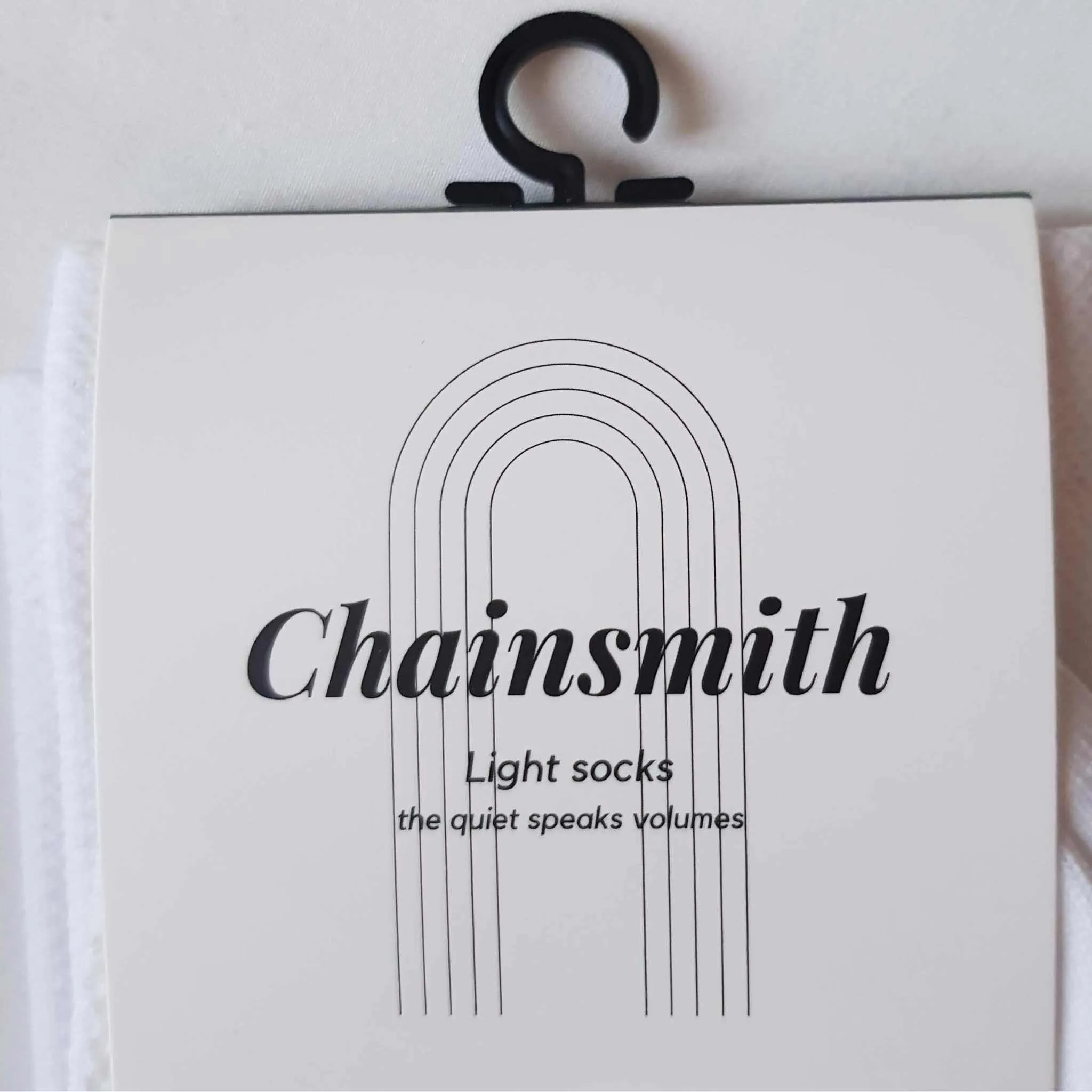 CHAINSMITH CYCLING SOCKS ULTRA WHITE