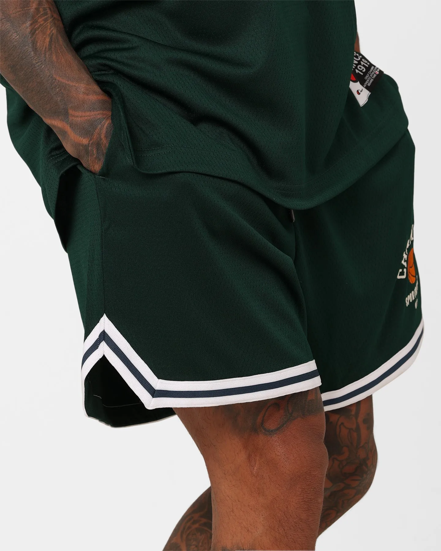 Champion Lifestyle Clubhouse Basketball Shorts Mid Field