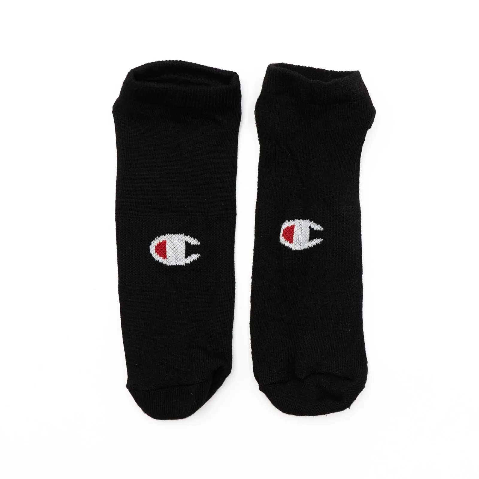 Champion Men's 3-Pack Black Ankle Low Cut Invisible Socks Size 6-12
