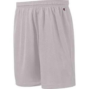Champion Men's Athletic Grey 3.7-Ounce Mesh Short