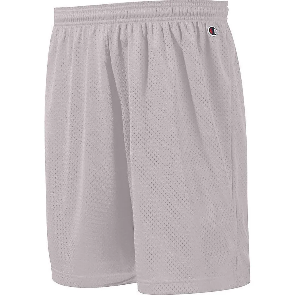 Champion Men's Athletic Grey 3.7-Ounce Mesh Short