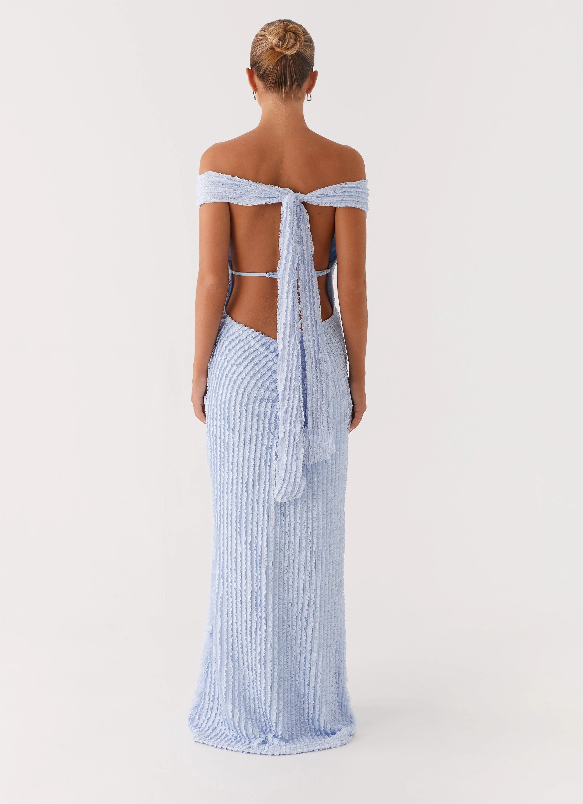 Beachwear Soft Motion Chantelle Maxi Dress - Blue