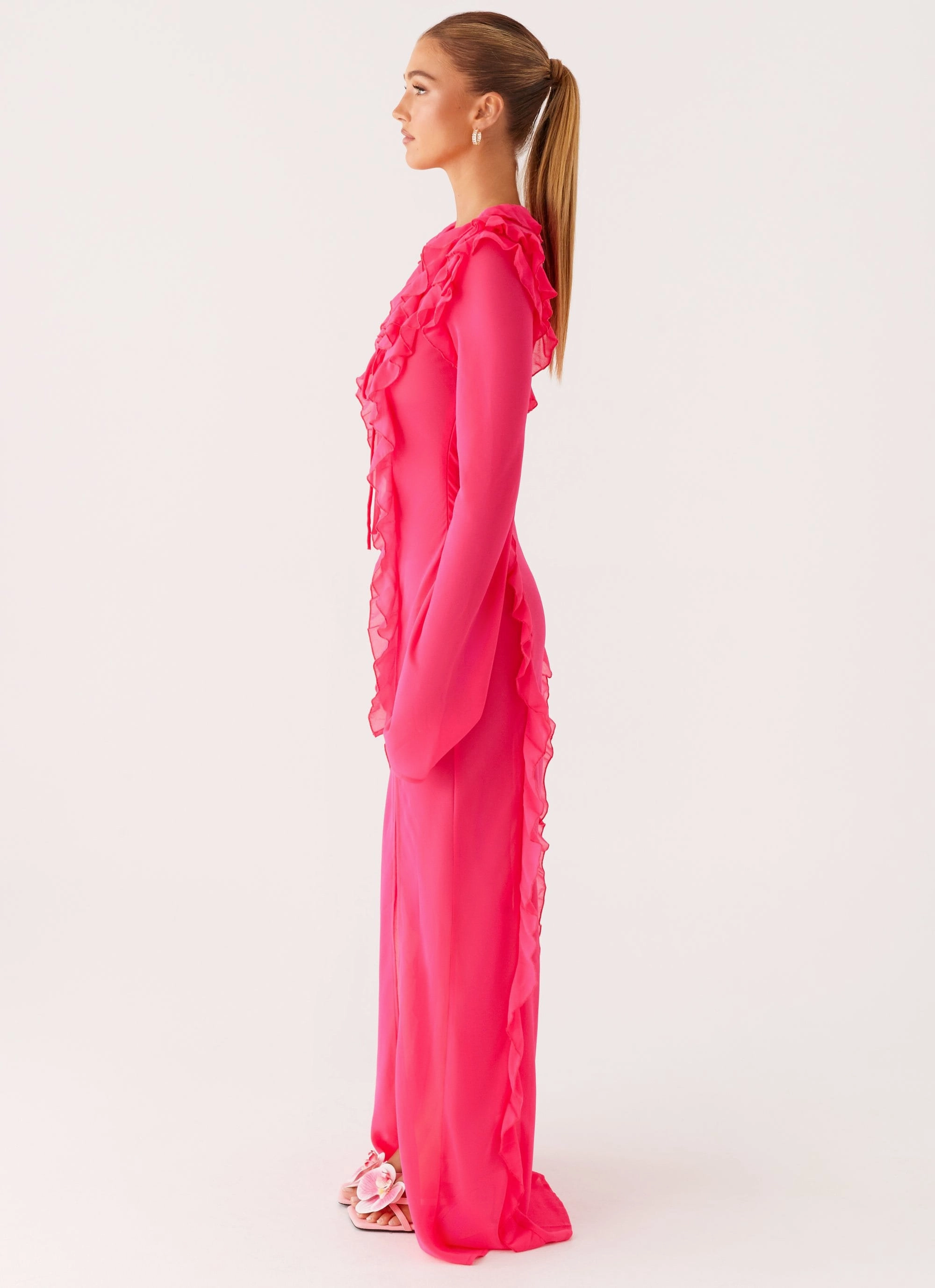 Earth Colors Charlize Maxi Dress - Pink