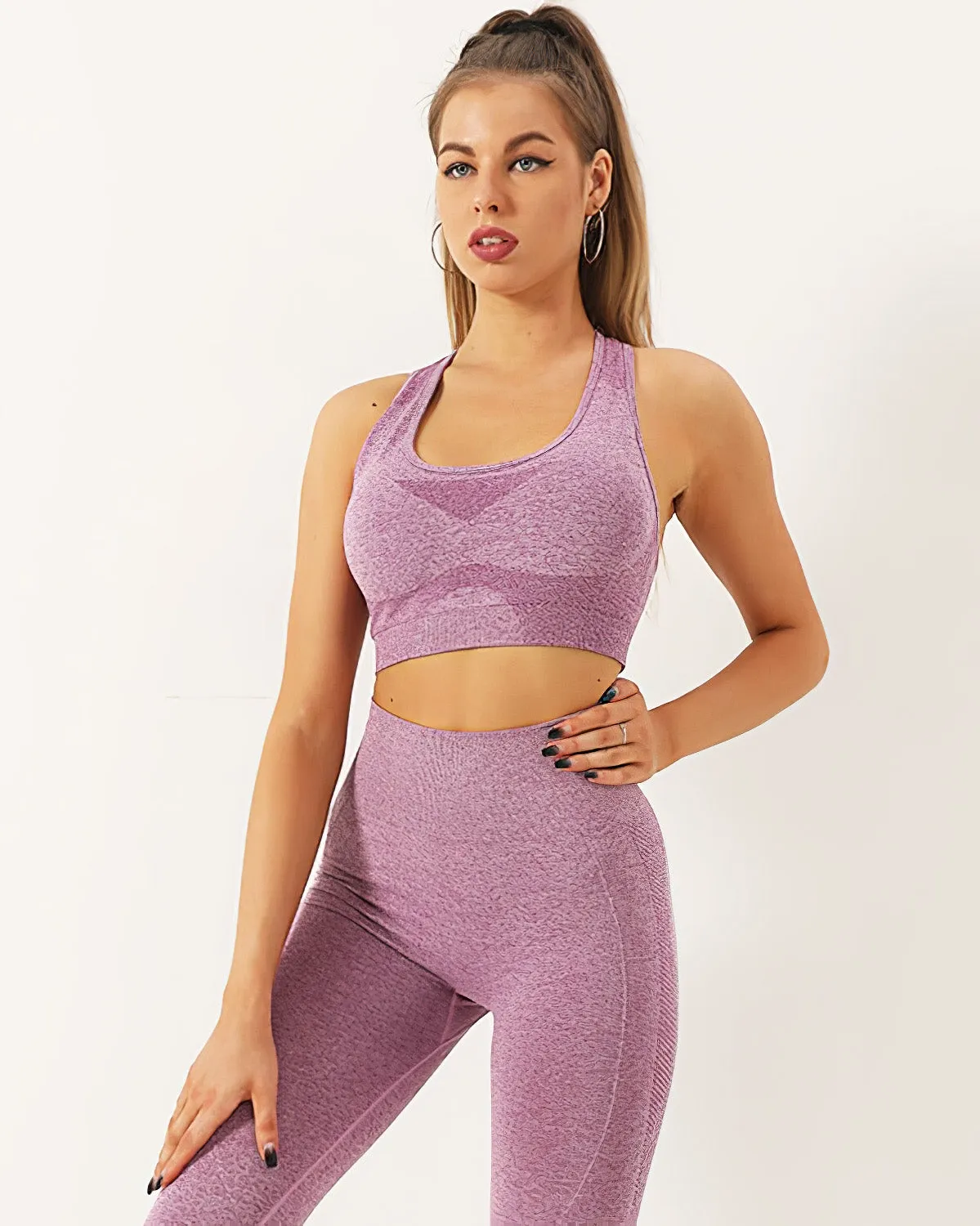 Charlotte Sports Bra - Purple