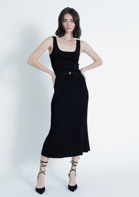 Autumn Ready Elegant Line Aster Knit Set