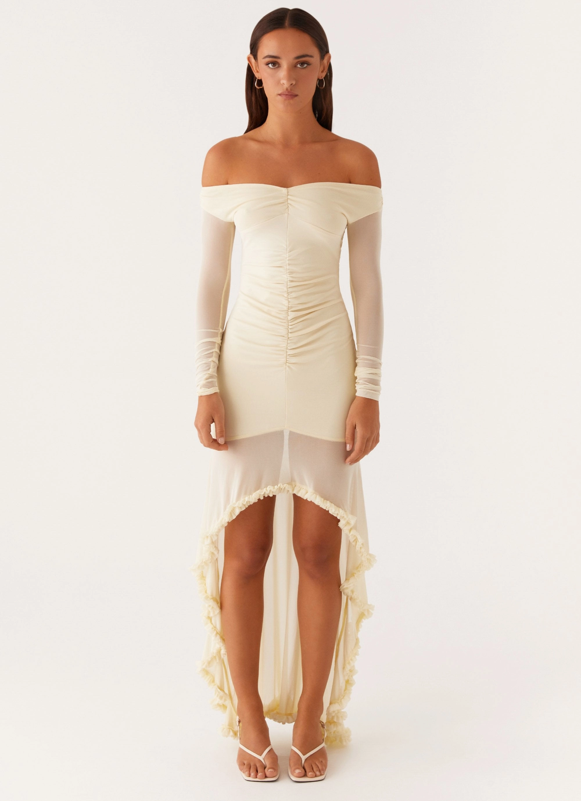 September Sun Maxi Dress - Ivory Formal Outfit Comfortable and breathable