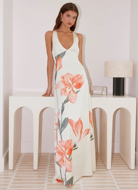 sweet moment Fiorenza Maxi Dress - Siena Floral