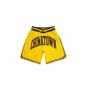 Chinatown Market Mens Smiley Basketball Shorts