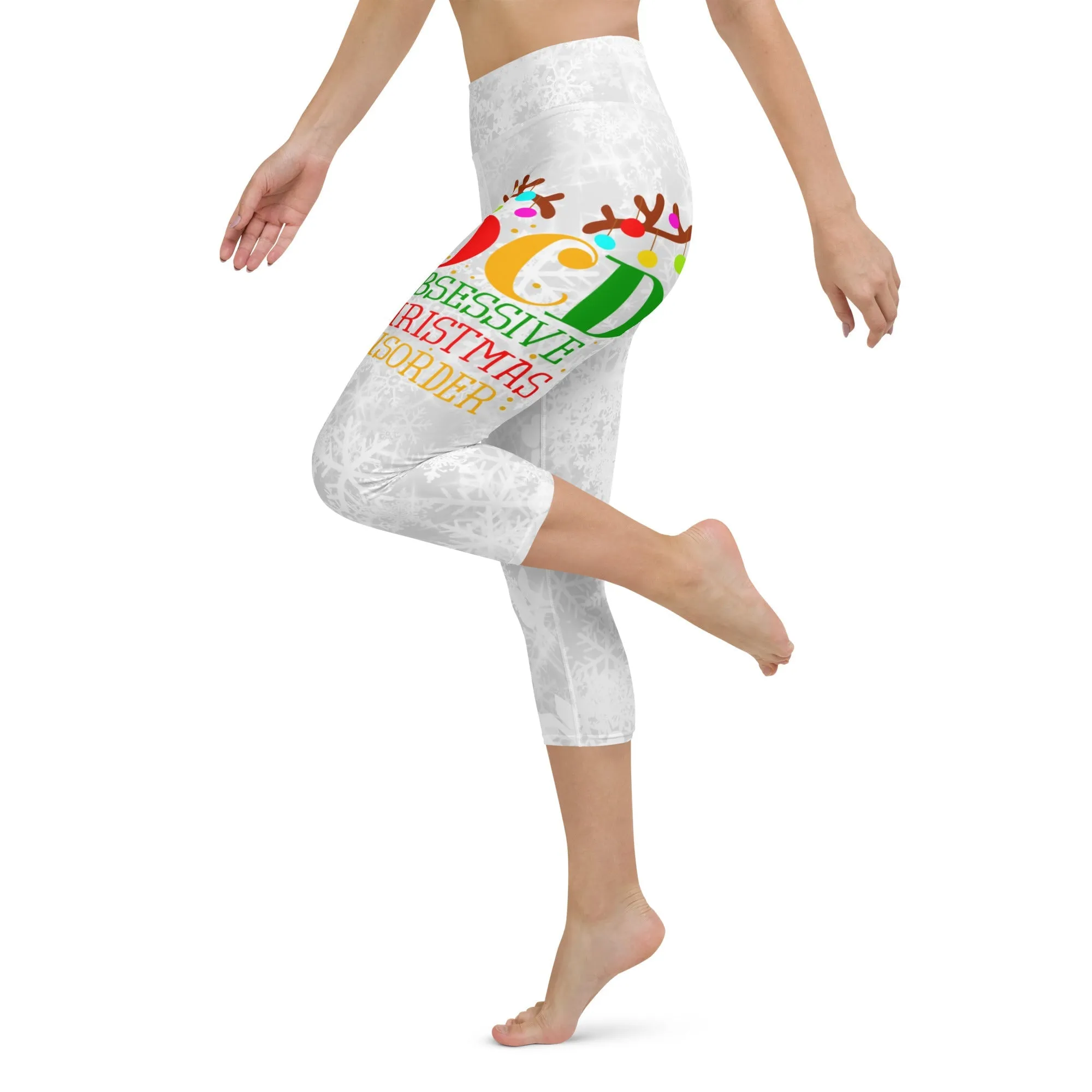 Christmas OCD Yoga Capris