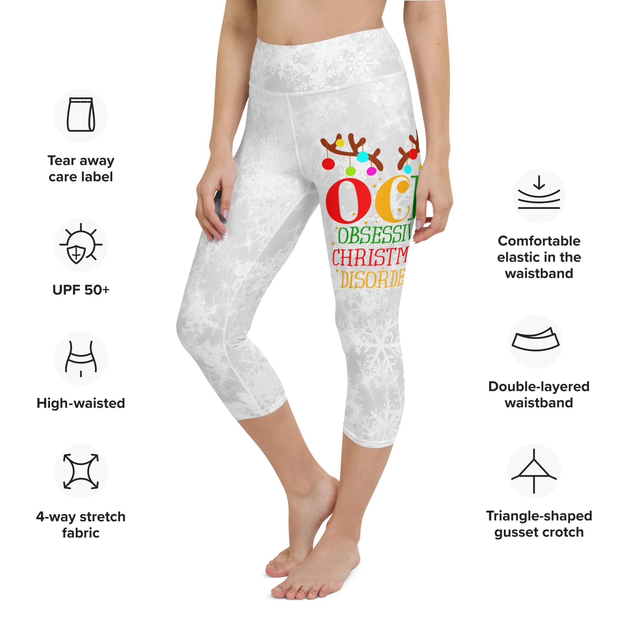 Christmas OCD Yoga Capris