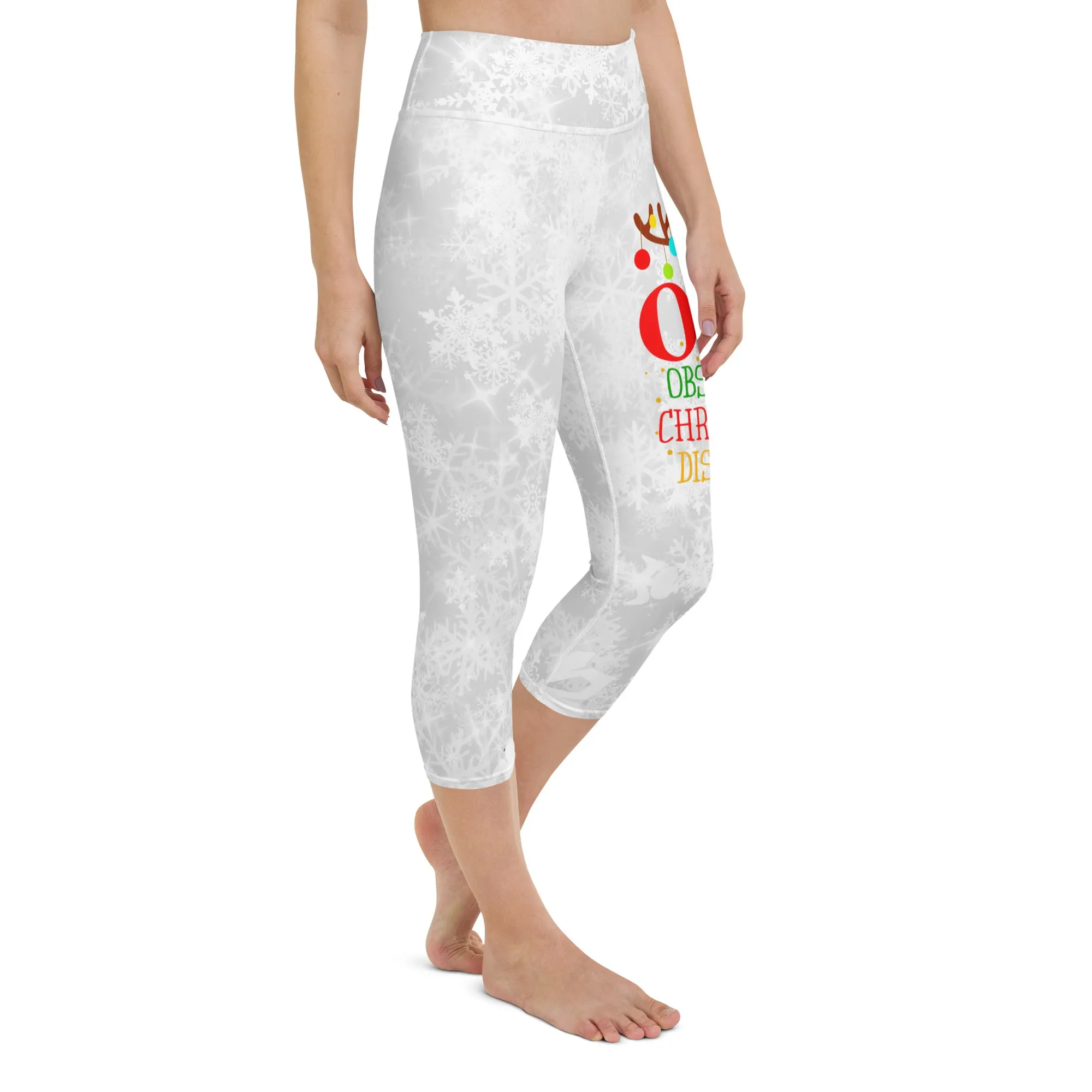 Christmas OCD Yoga Capris
