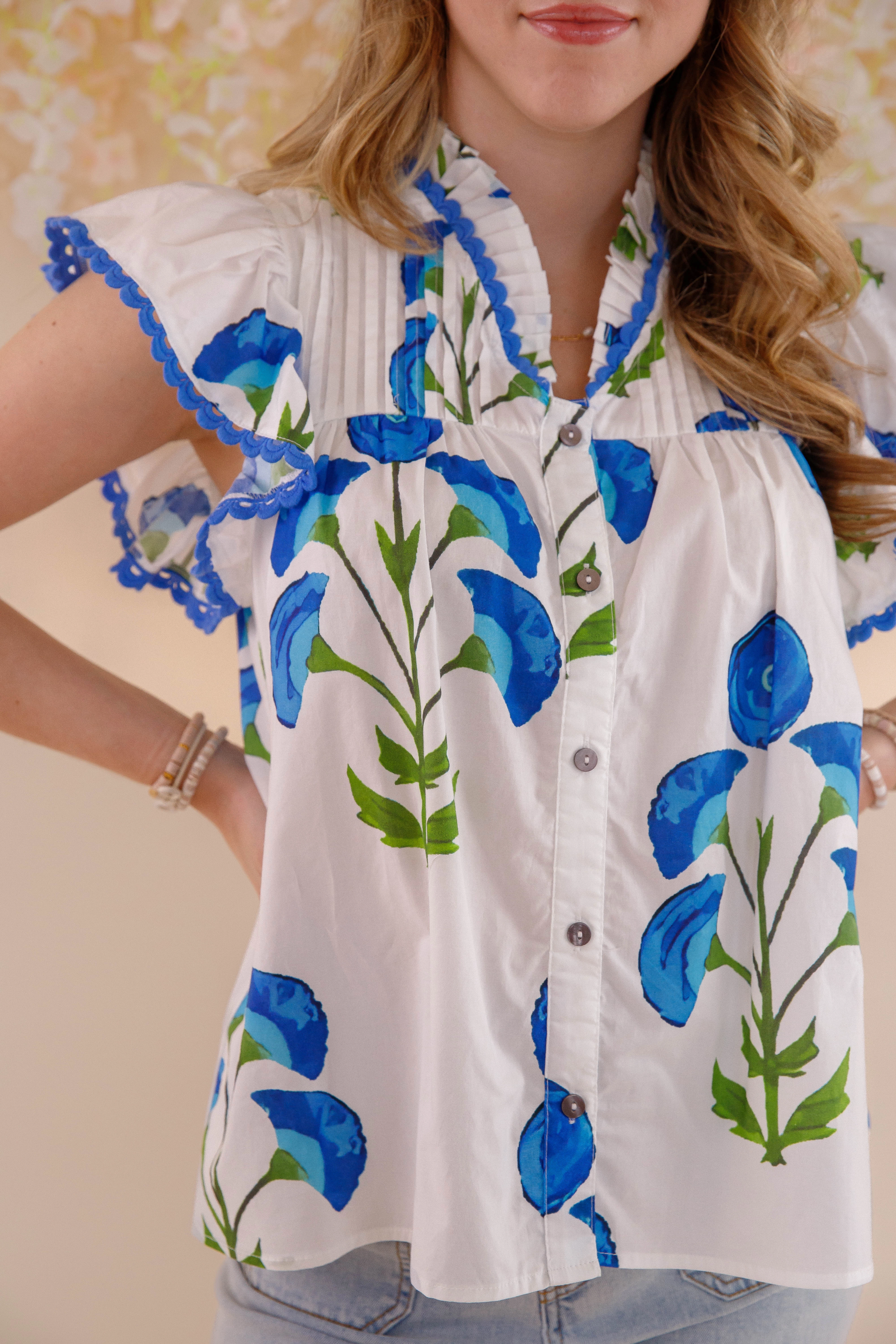It's Been Done Blouse-White Eco friendly materials SolarReflectiveFinish