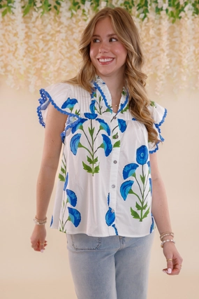 It's Been Done Blouse-White Anti Pilling Treatment LayeringFriendly Weight