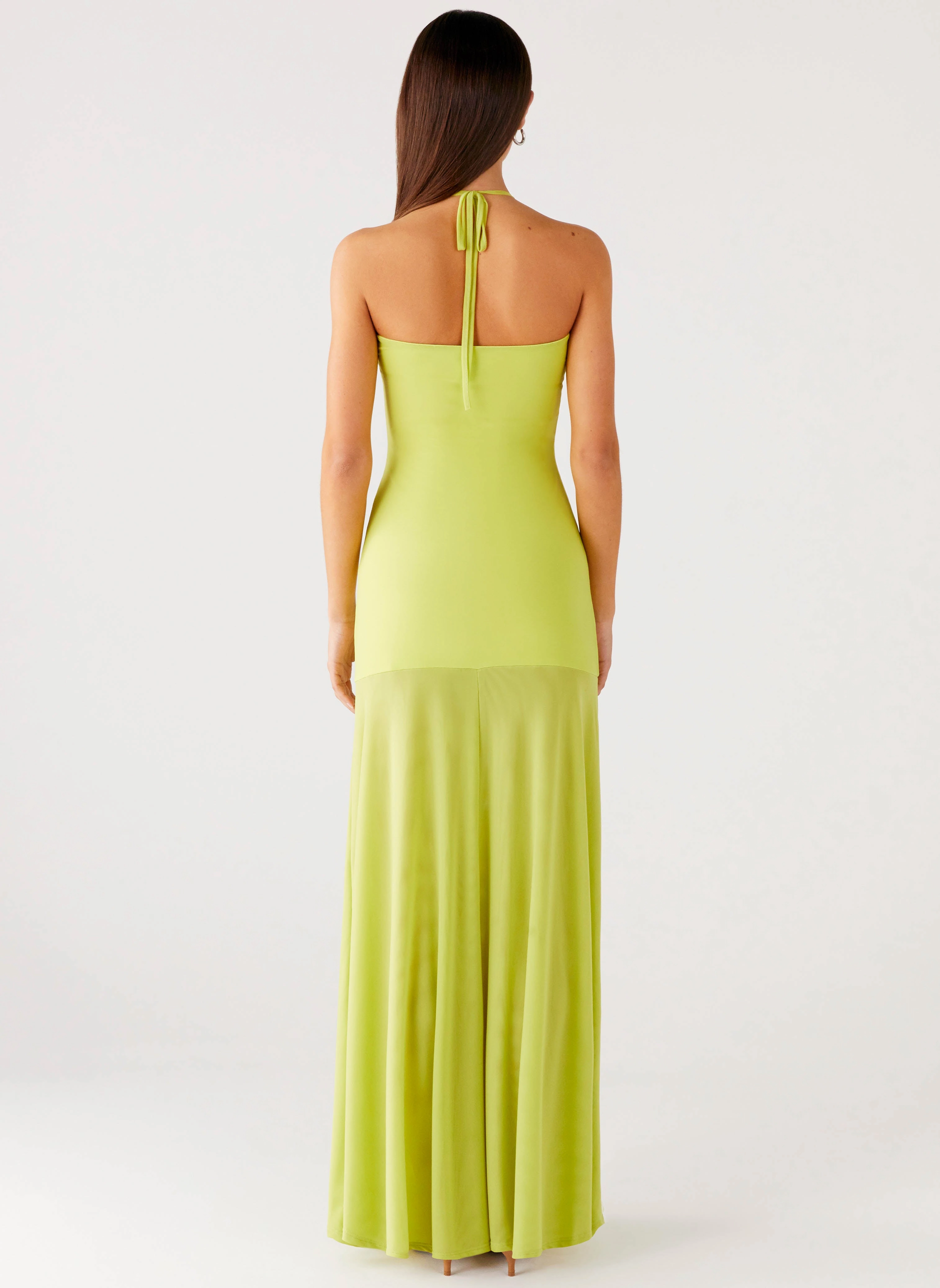 Claria Maxi Dress - Lime Chic Layers