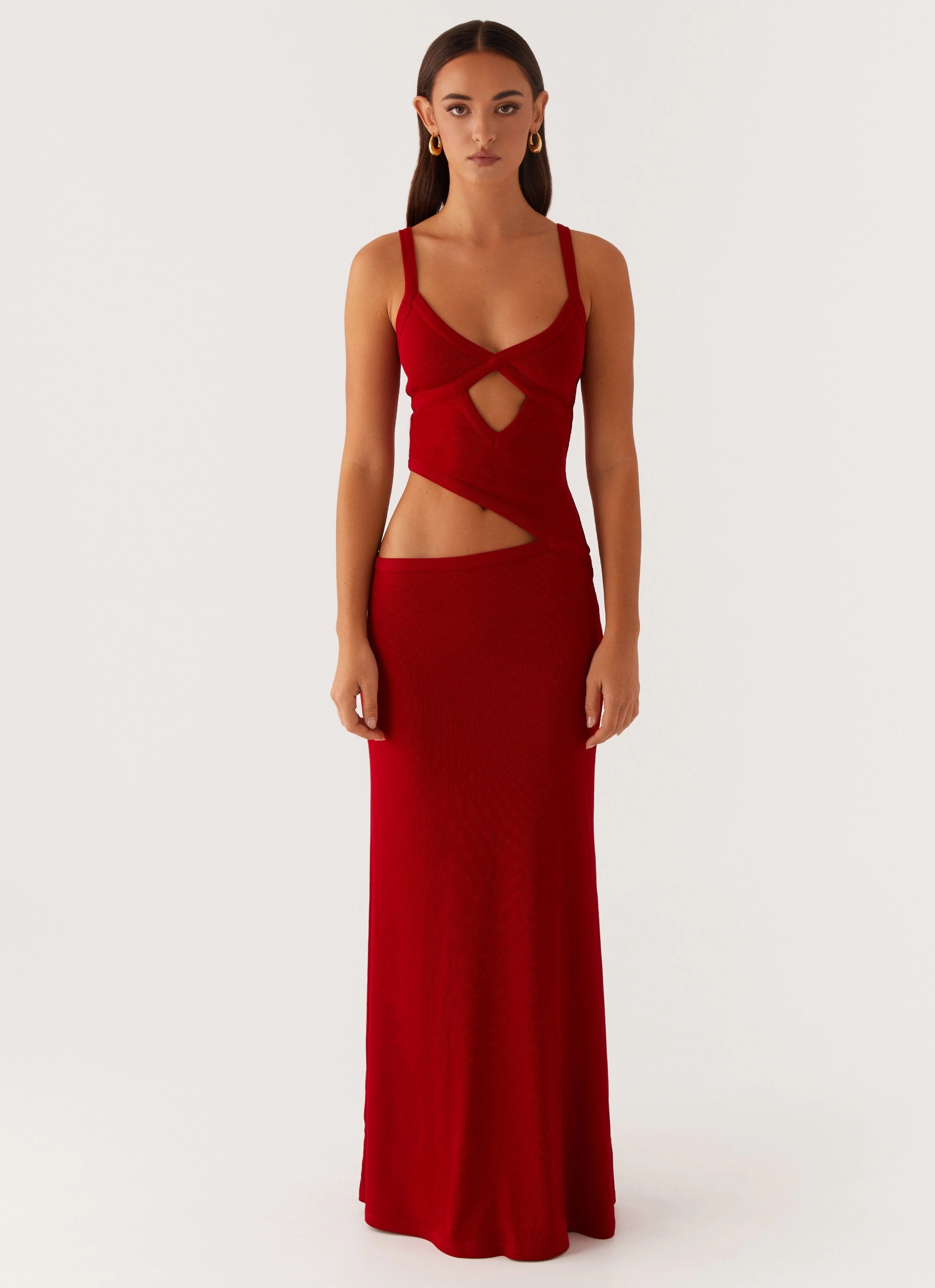 Stylish Choice Casual Pick Jocelyn Maxi Dress - Red