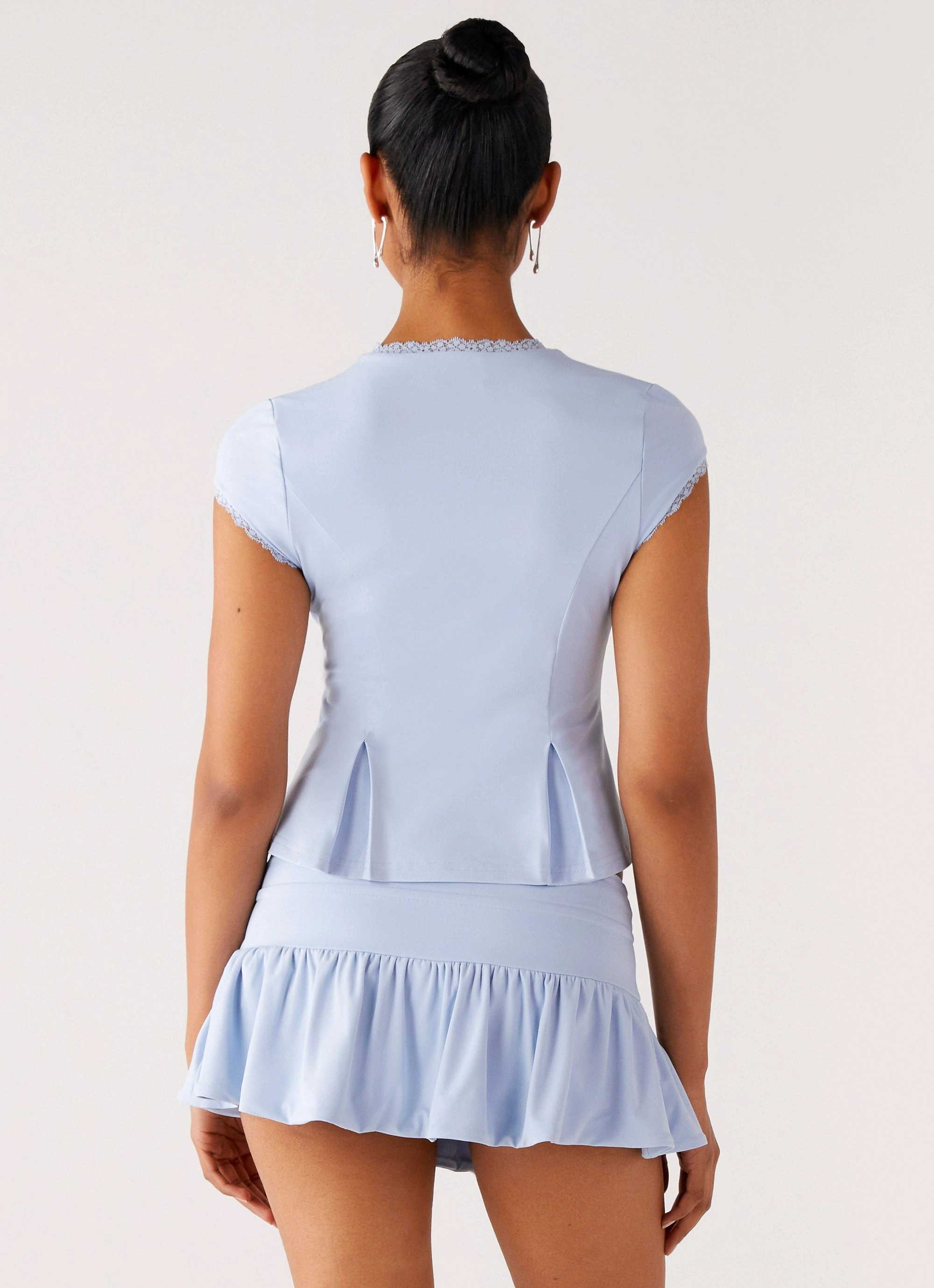 Move Easy Snug Fit Landon Mini Skort - Blue