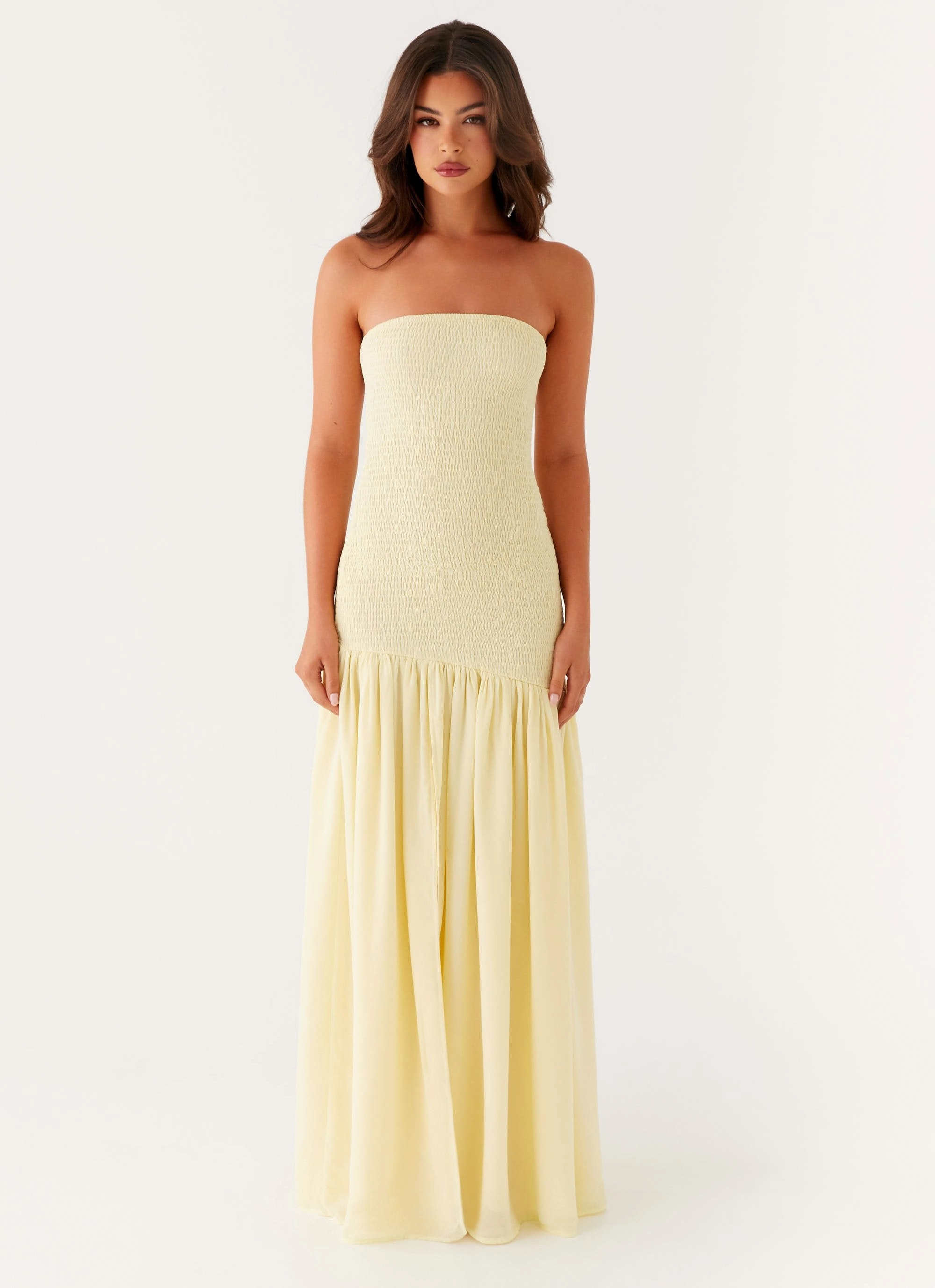 Royce Maxi Dress - Yellow Soft Harmony