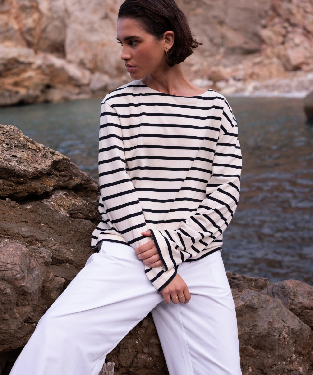 Claude Long-Sleeve Tee Convertible Design