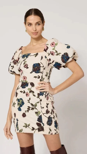 Cleobella Adair Mini Dress Smart And Comfortable Sculpted Form