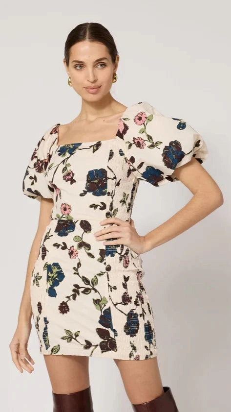 Cleobella Adair Mini Dress Smart And Comfortable Sculpted Form