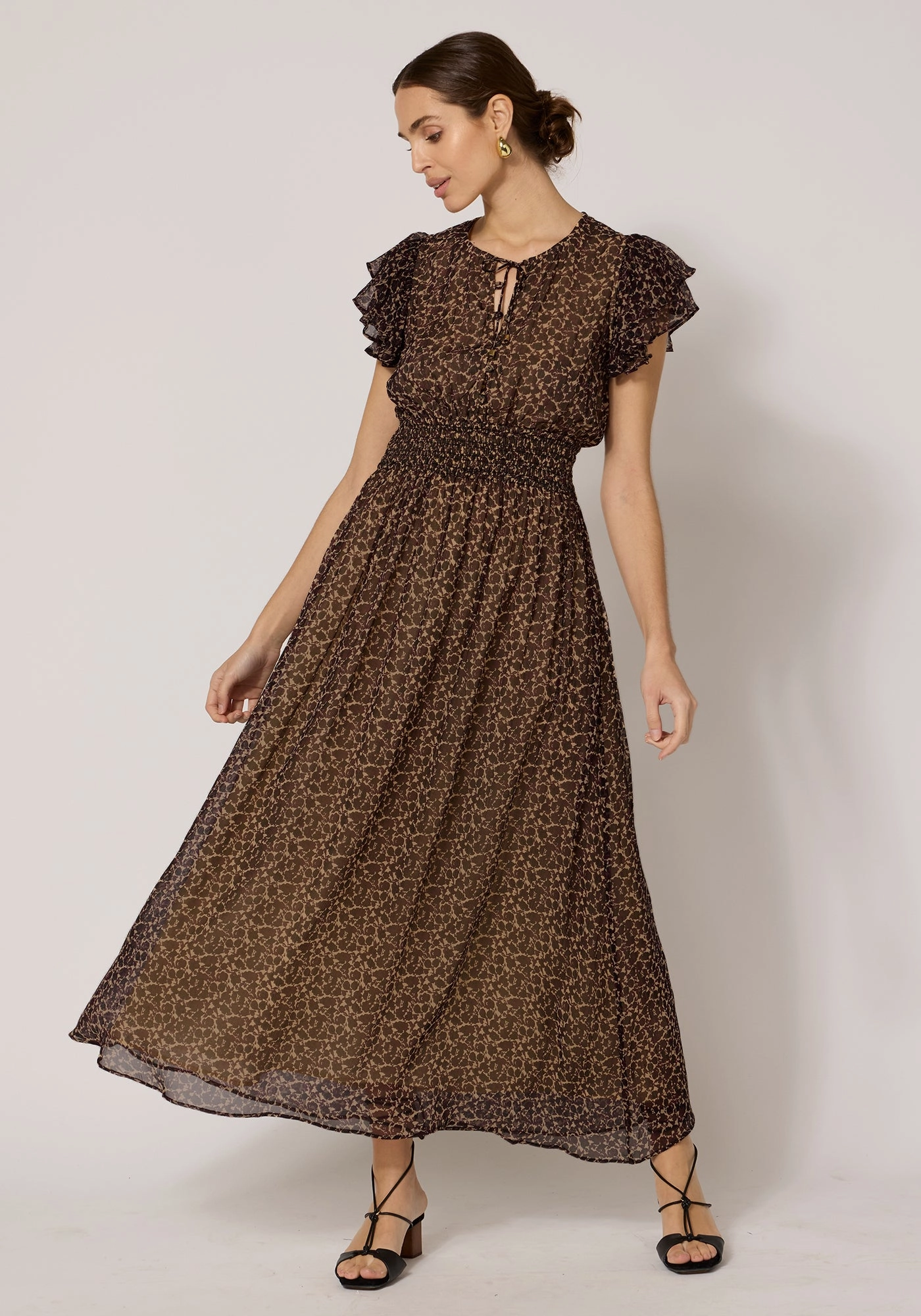 Cleobella Tomasa Ankle Dress Soft Material Classic and Chic