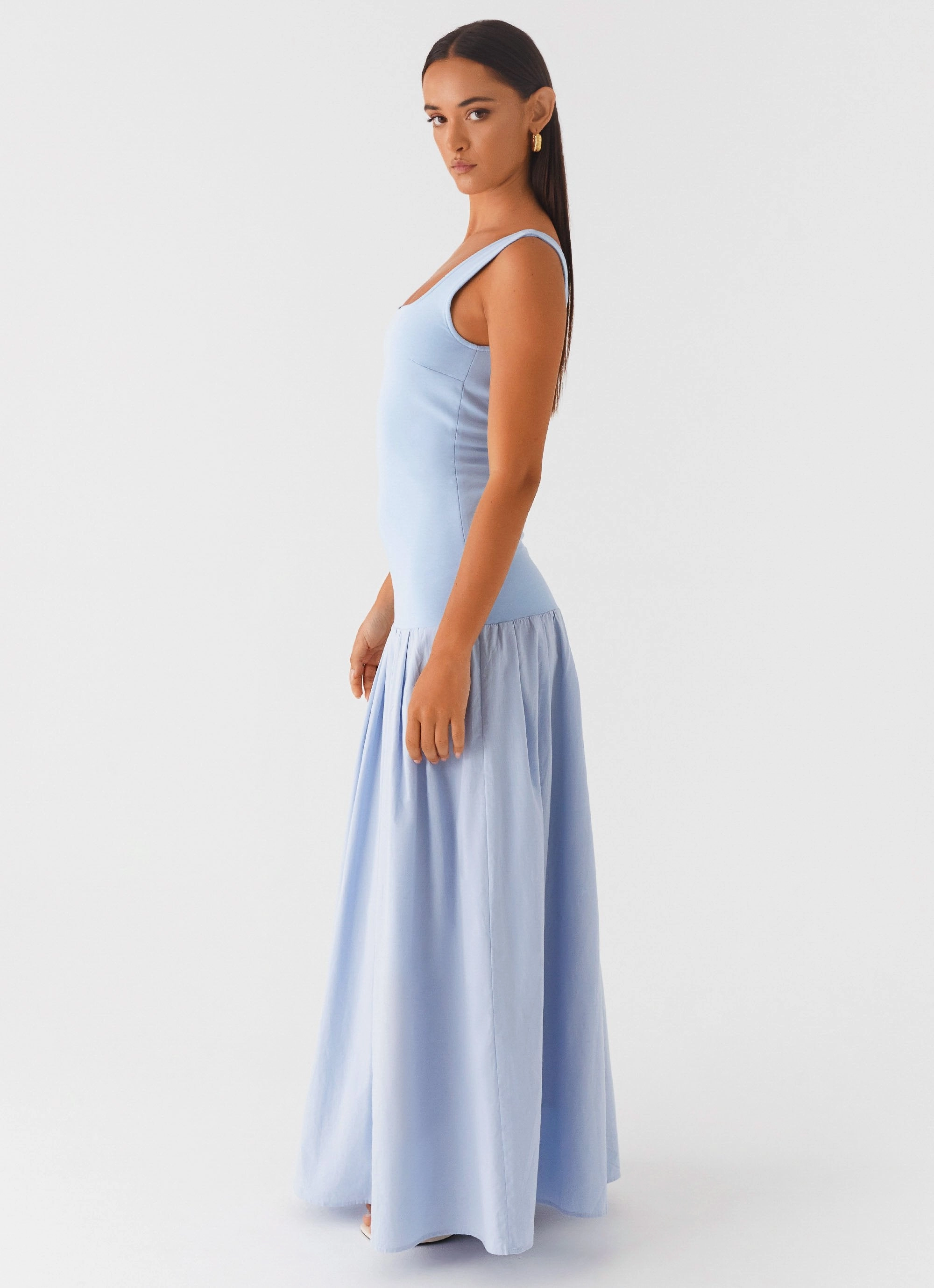 Jaxon Maxi Dress - Blue Art Spirit