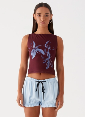 Fashionable Fit Clubhouse Bloomer Shorts - Blue