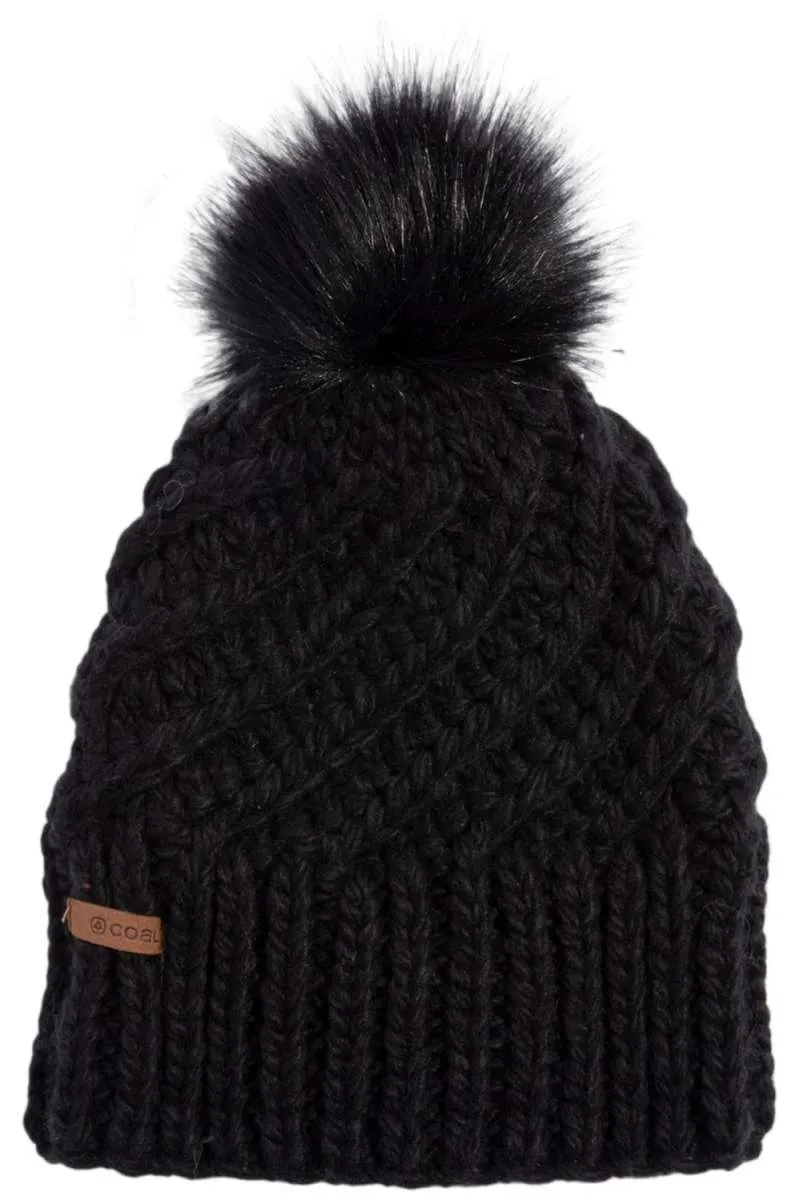 Coal Maizy Tall Pom Beanie 2024