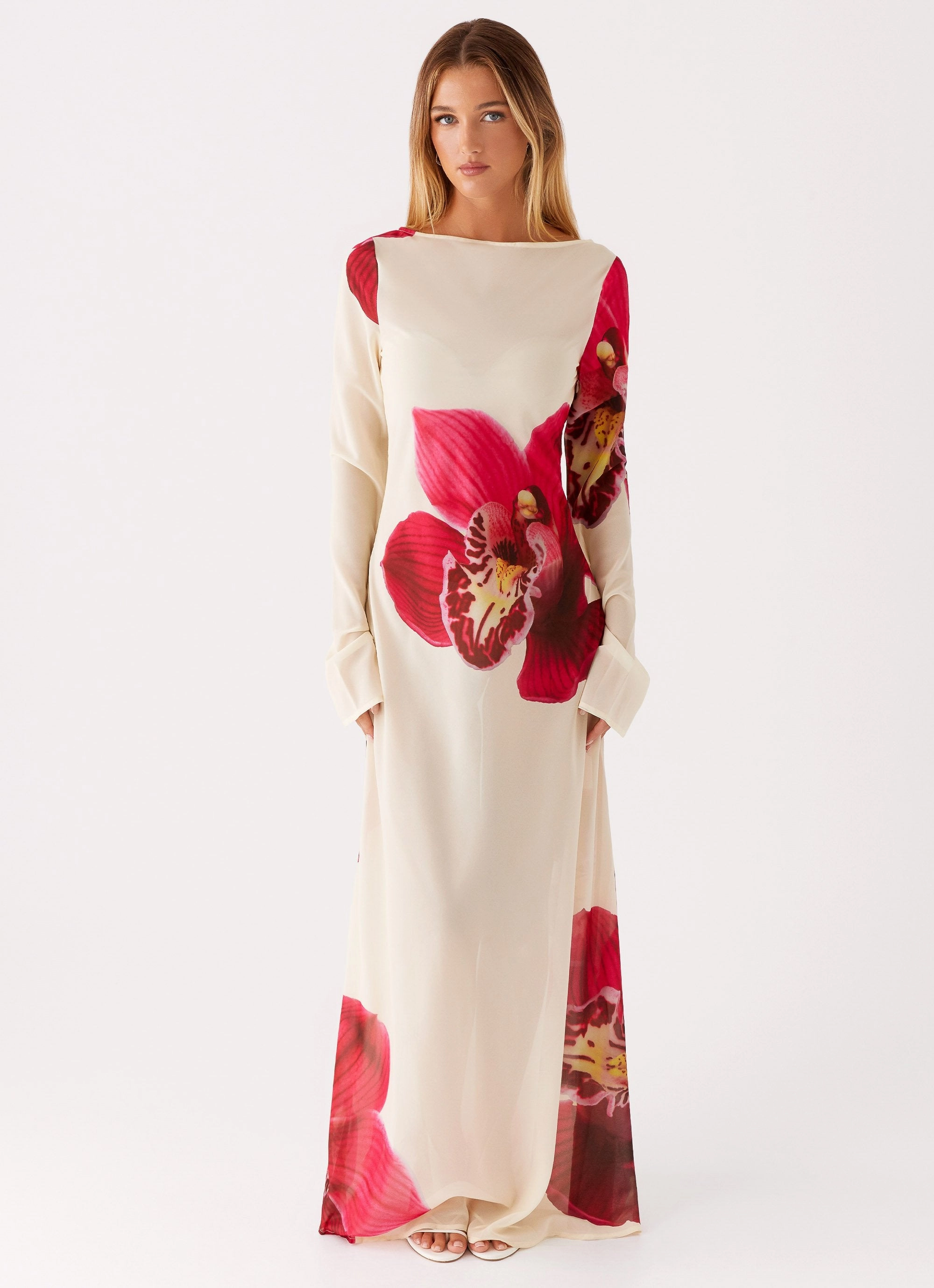 Polished Tailoring Lorde Maxi Dress - Orchid Yellow