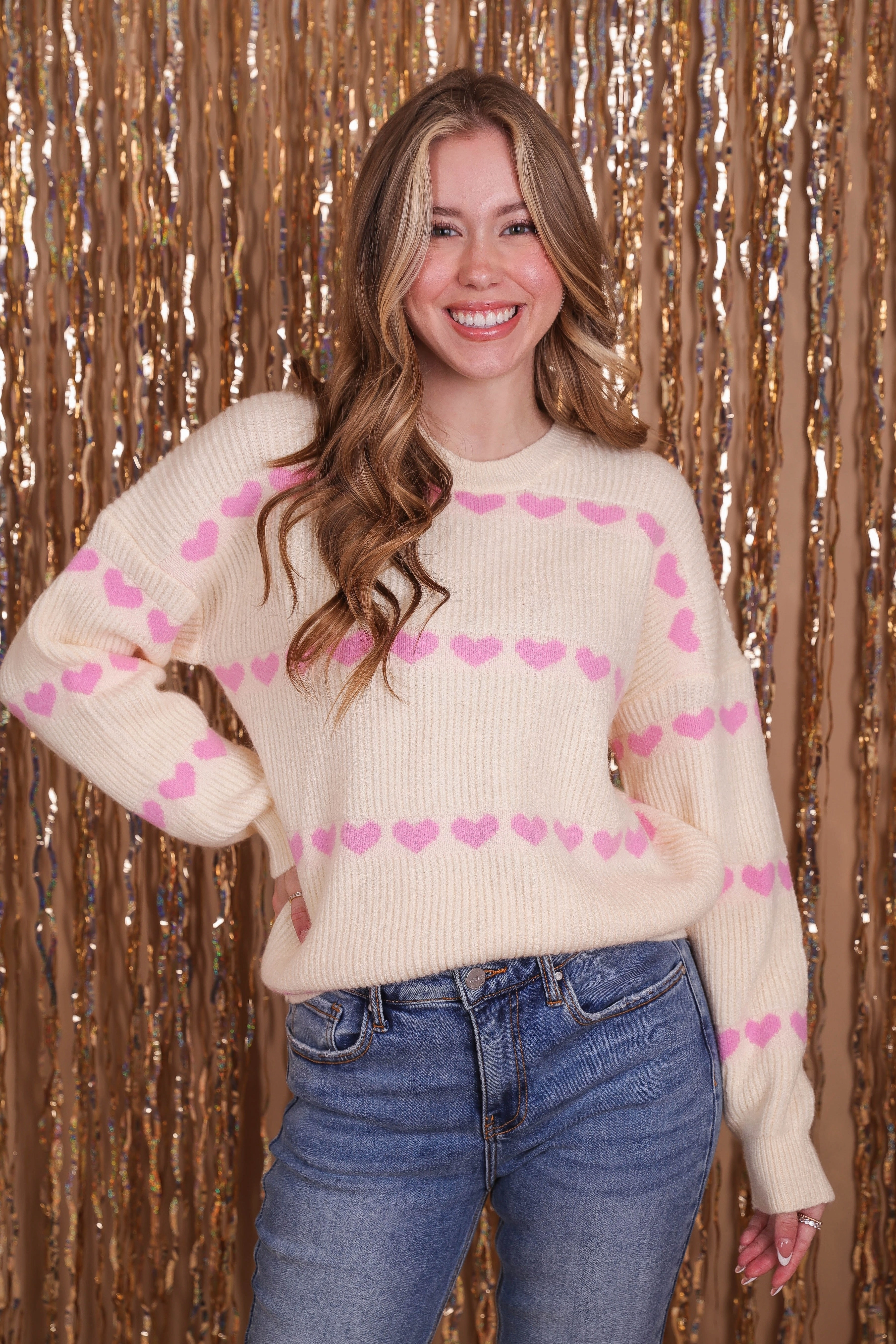 Outdoor Apparel To My Heart's Content Sweater