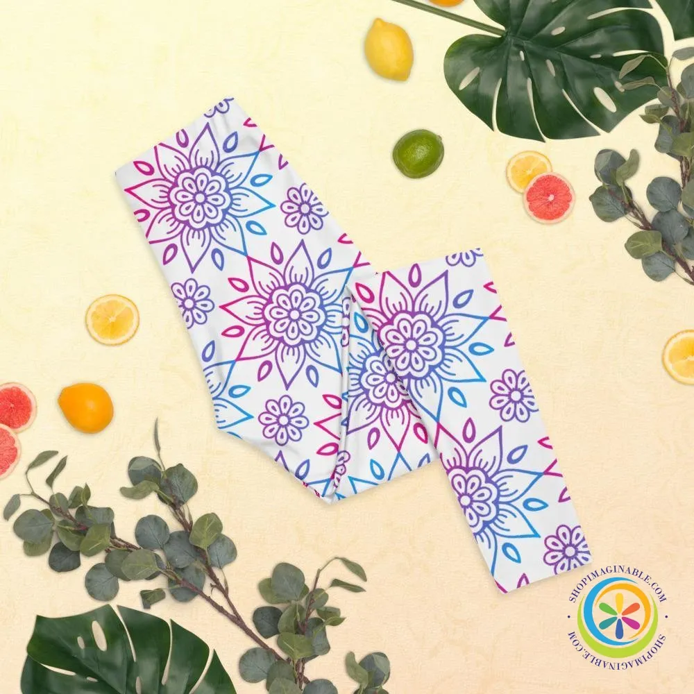 Colorful Mandala Full Length Leggings