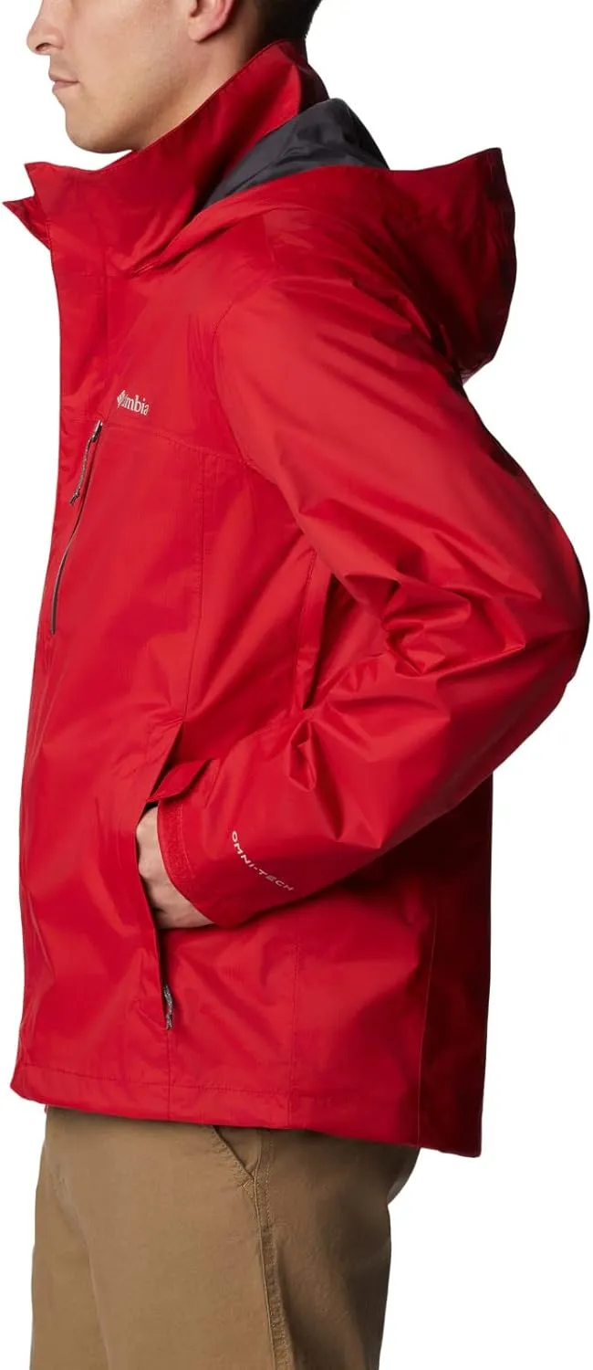 Columbia Men's Pouration Jacket, Waterproof & Breathable