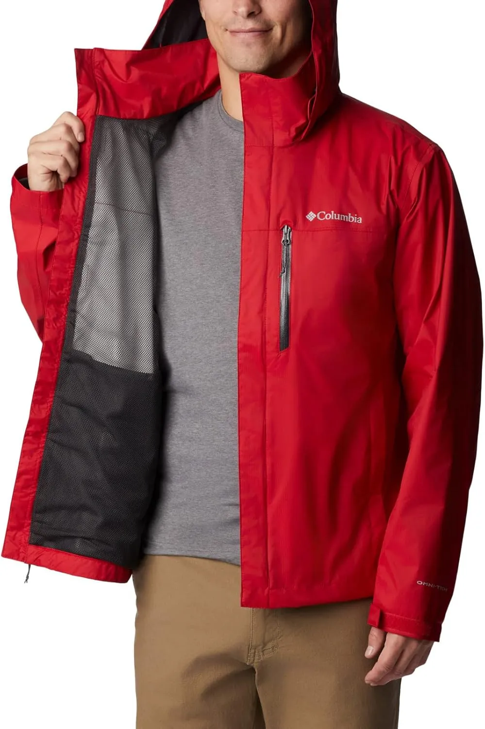 Columbia Men's Pouration Jacket, Waterproof & Breathable
