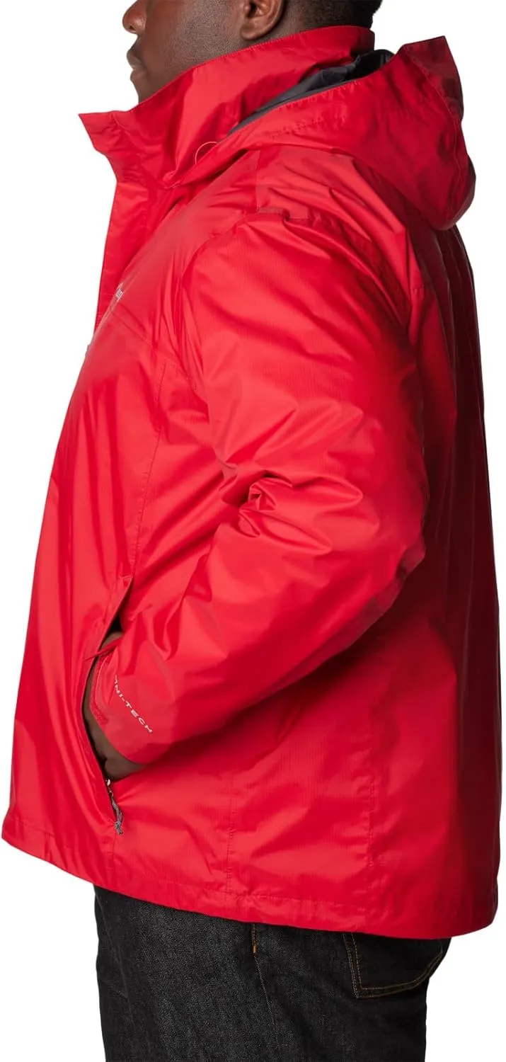 Columbia Men's Pouration Jacket, Waterproof & Breathable
