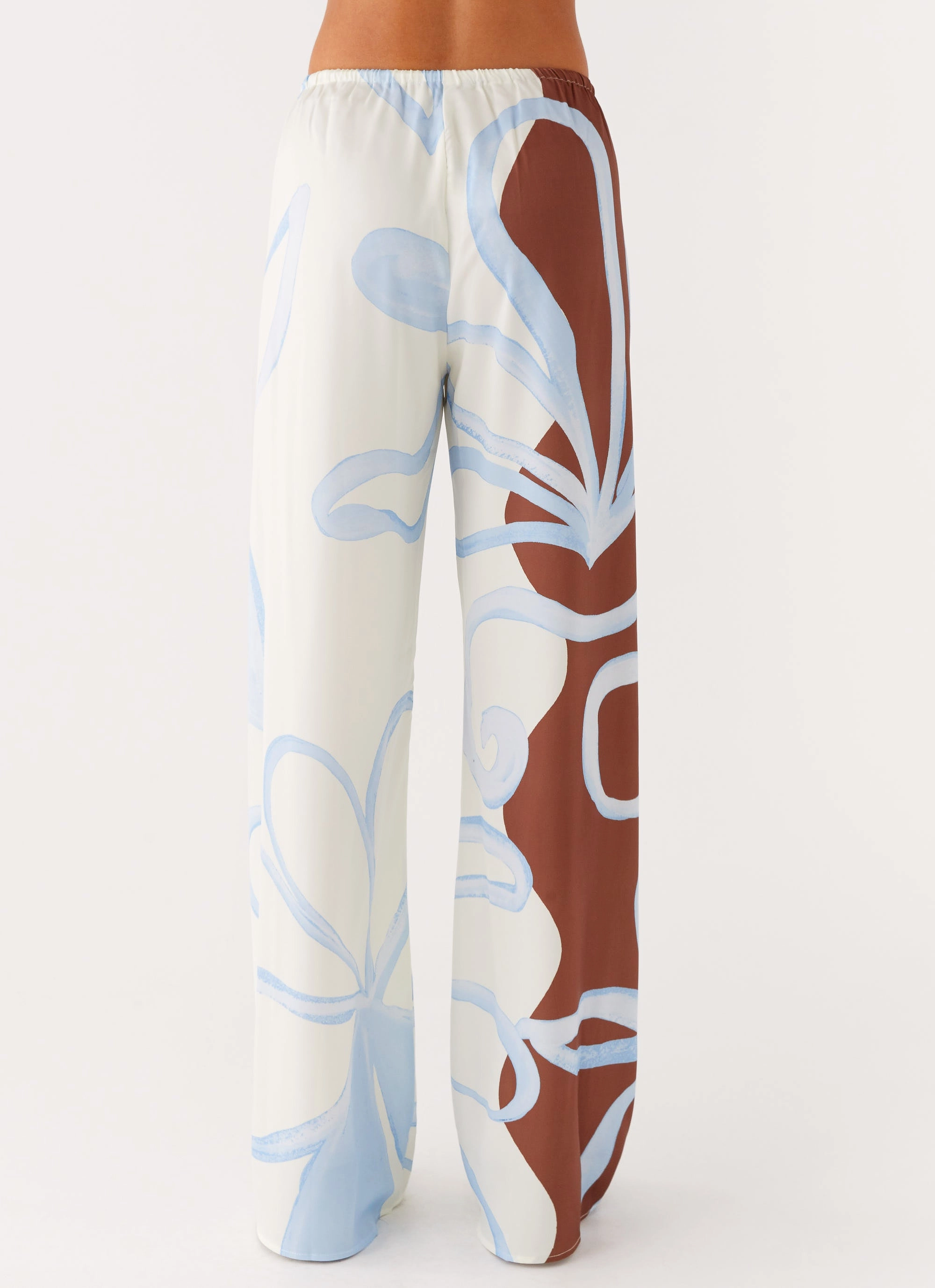 LightweightDesign Deacon Low Rise Pants - Bloom Wave Print