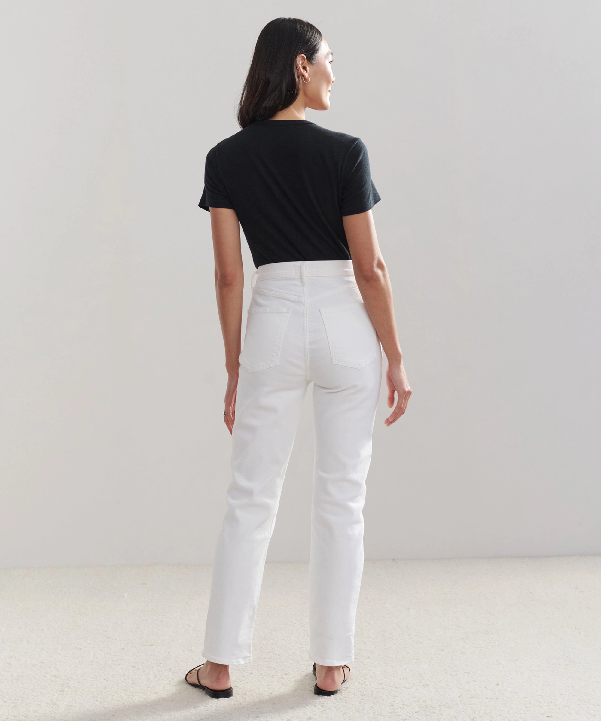 Adaptable Style TaglessComfort High Rise Stovepipe Jean