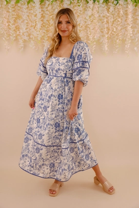 Follow Your Instincts Maxi Dress-Navy Draped Fabric