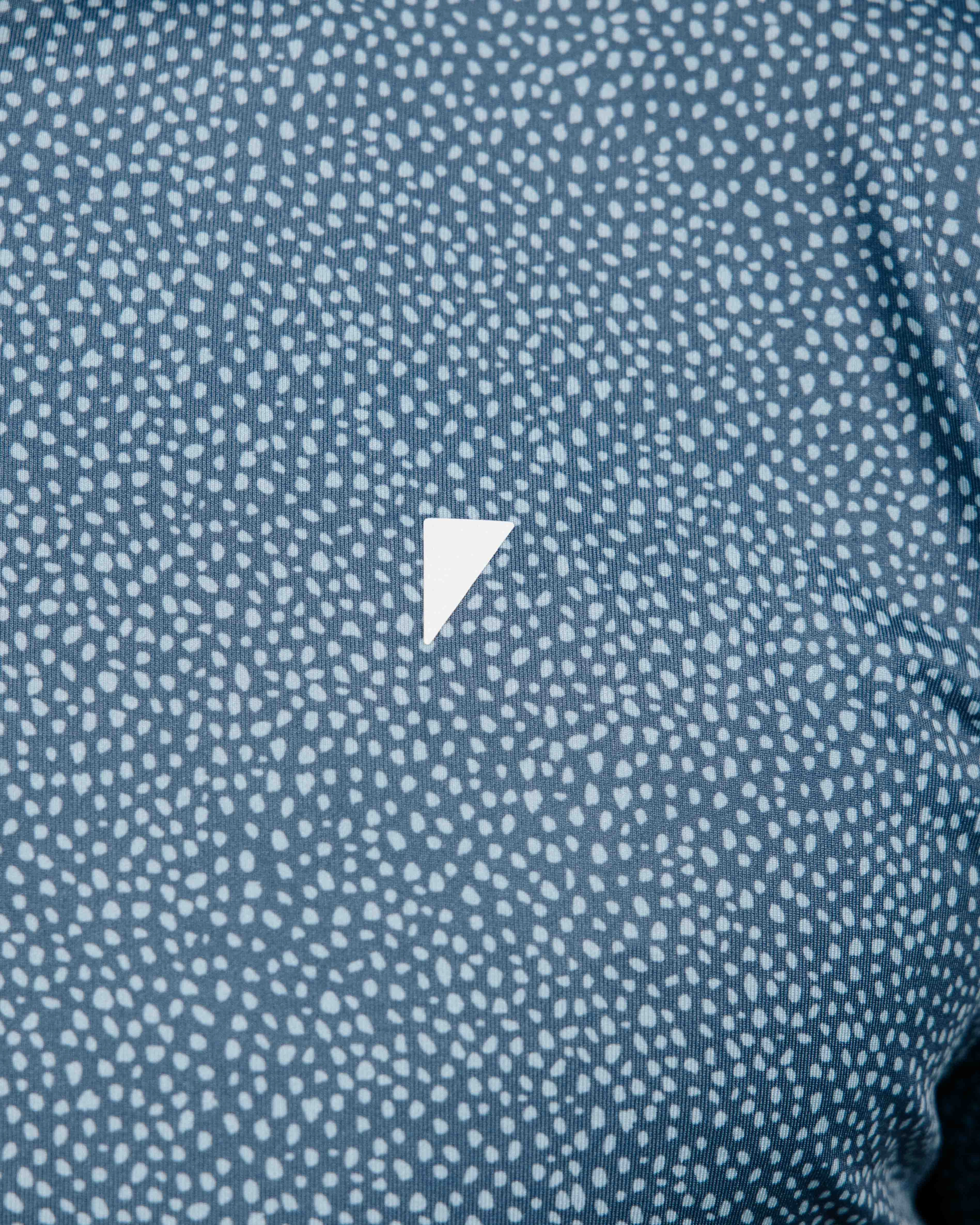 Dusty Blue Pebble Classic Polo FadeResistant Dye