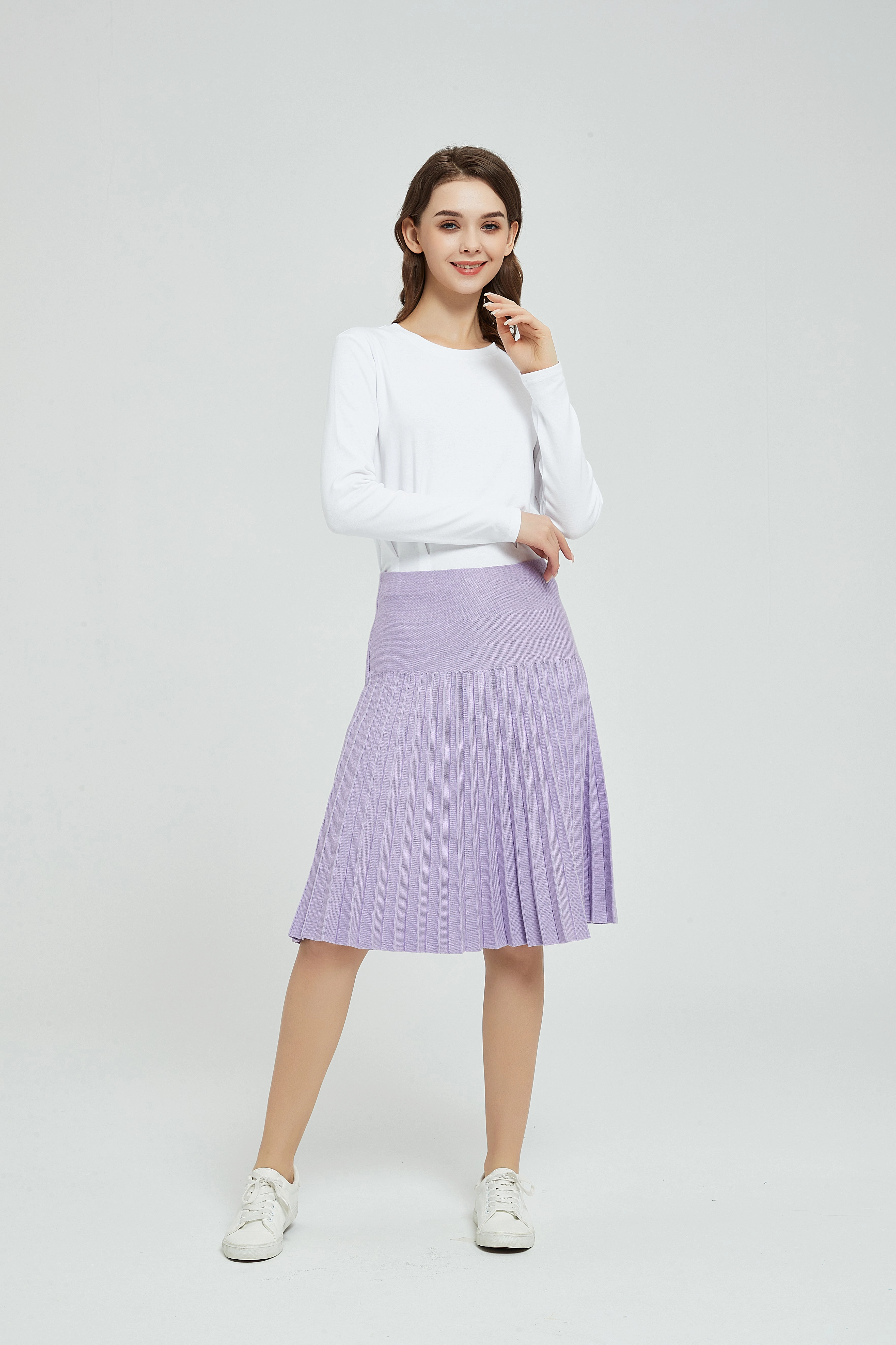Shape Retention MM YEAR ROUND PLEATED - LAVENDER