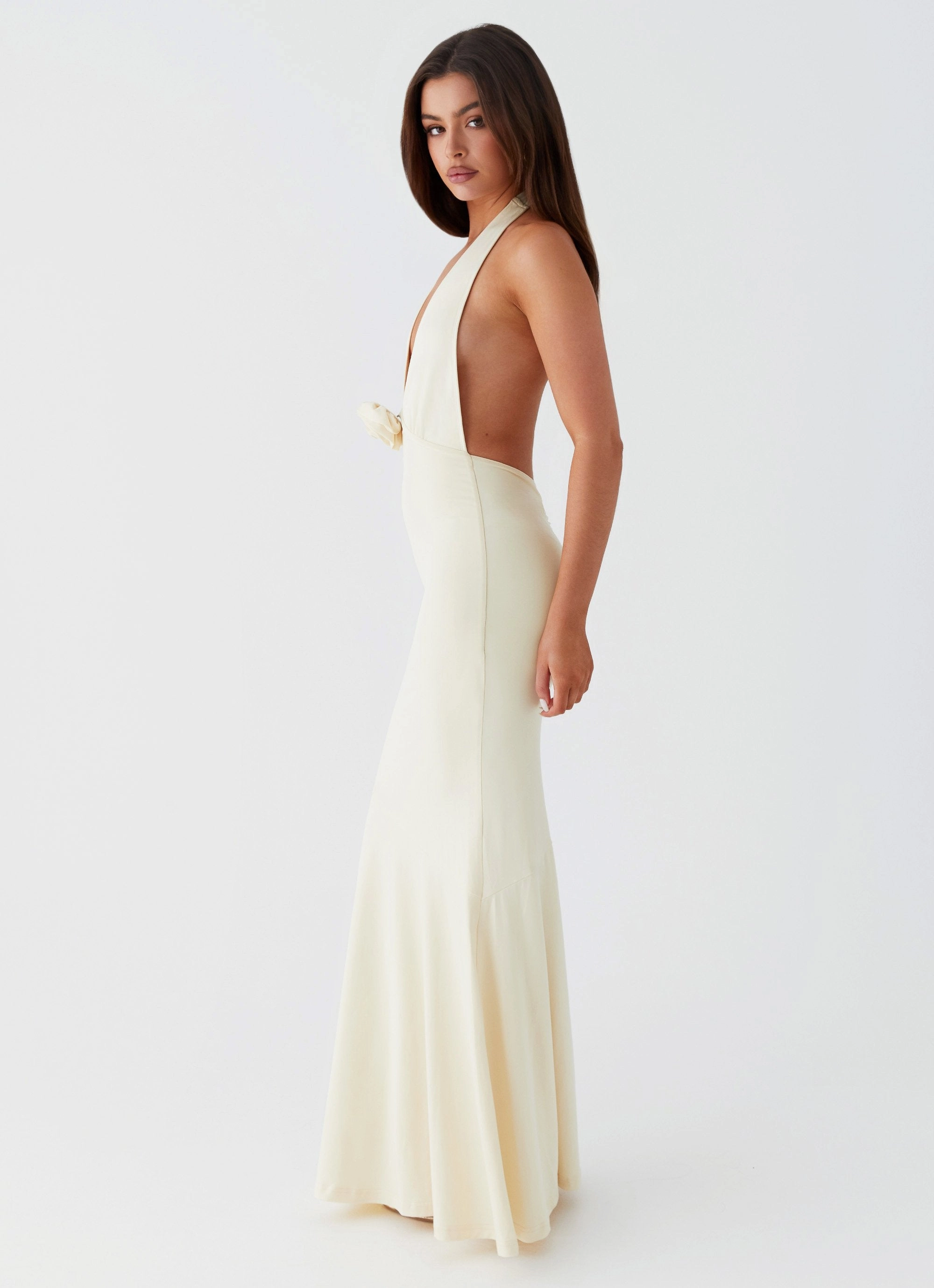 Eliza Rose Maxi Dress - Yellow Timeless Trend Breezy Fit
