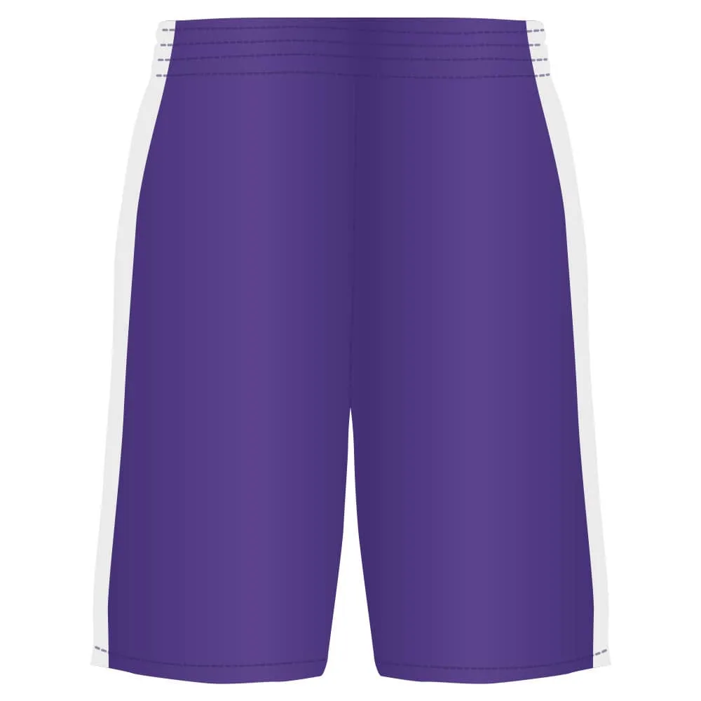 Competition Reversible Short - Purple-White